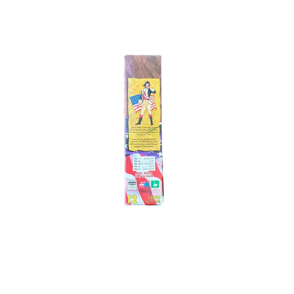 Ticonderoga No. 2 Soft Pencils 10 Count Wood Real Wood Sharpen‎ Easily